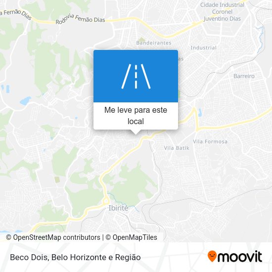 Beco Dois mapa
