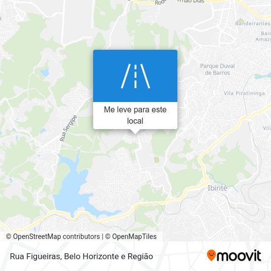 Rua Figueiras mapa