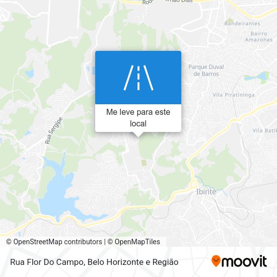 Rua Flor Do Campo mapa