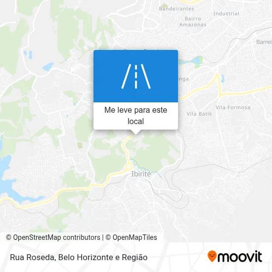 Rua Roseda mapa