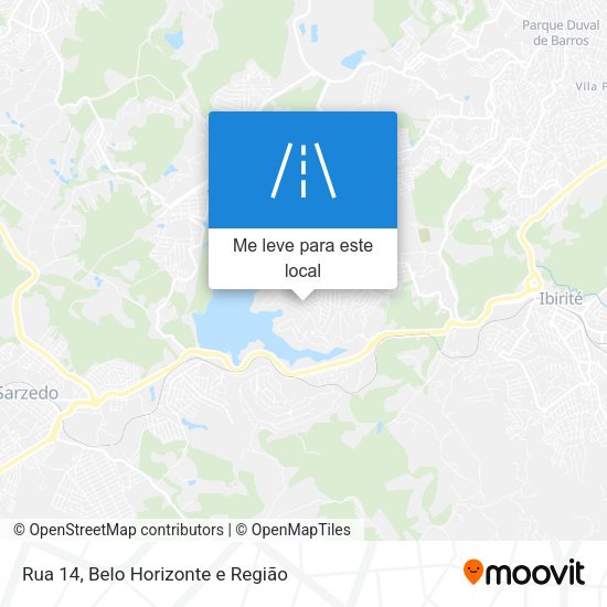 Rua 14 mapa