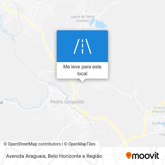 Avenida Araguaia mapa