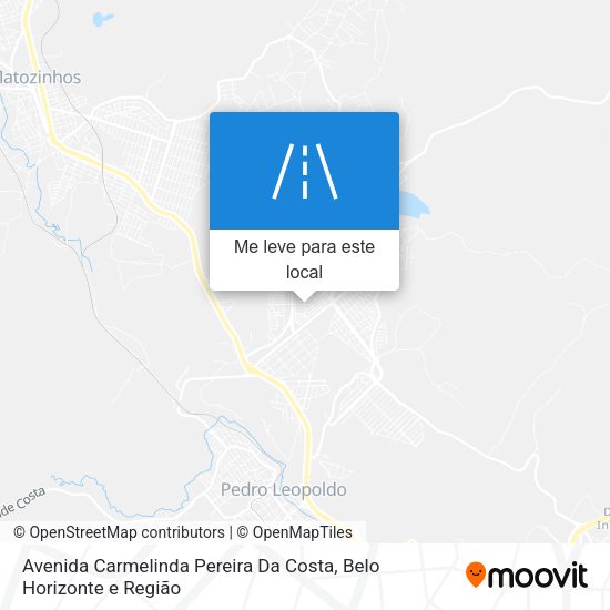 Avenida Carmelinda Pereira Da Costa mapa