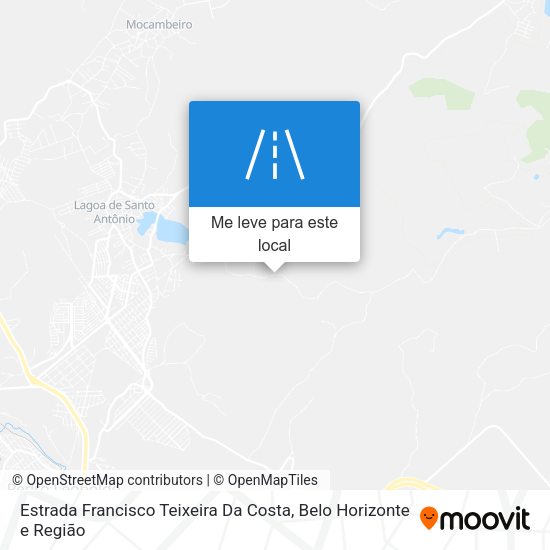Estrada Francisco Teixeira Da Costa mapa