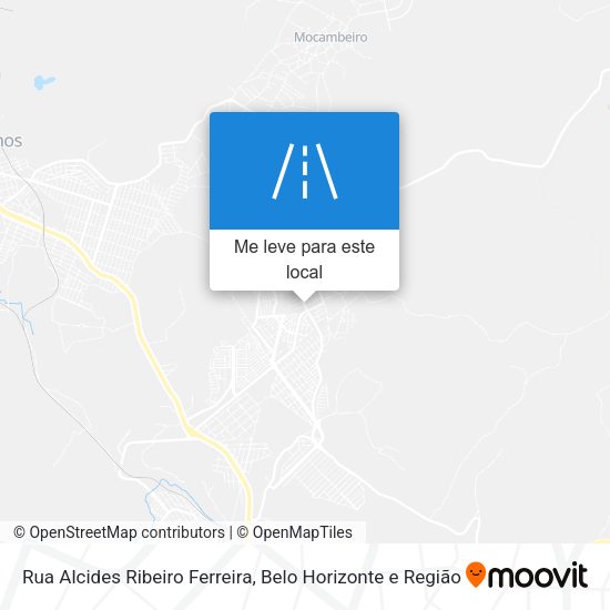 Rua Alcides Ribeiro Ferreira mapa