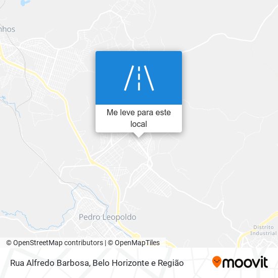 Rua Alfredo Barbosa mapa