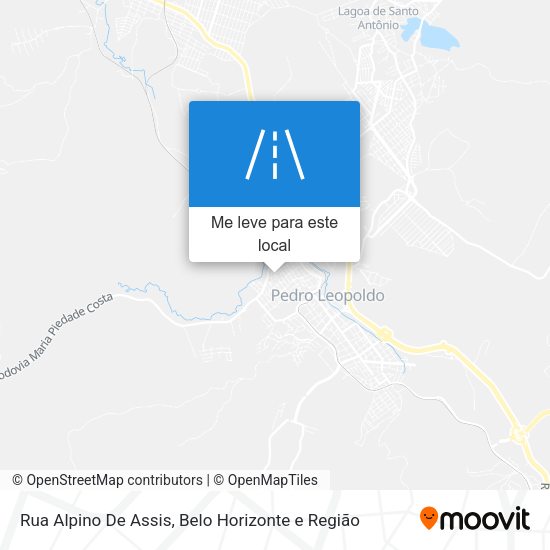 Rua Alpino De Assis mapa