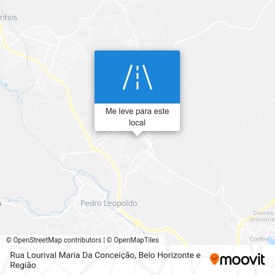 Rua Lourival Maria Da Conceição mapa