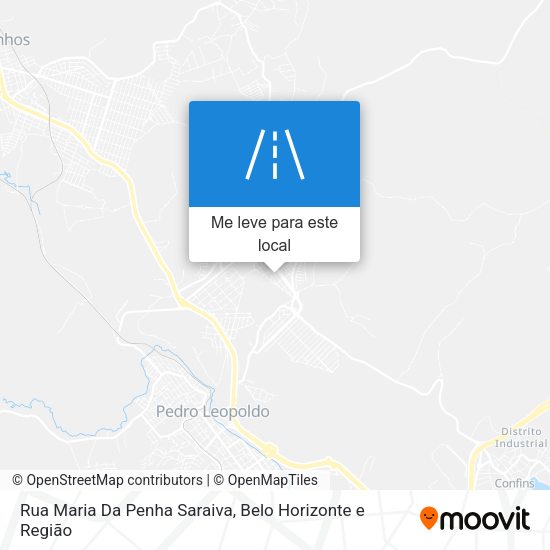 Rua Maria Da Penha Saraiva mapa