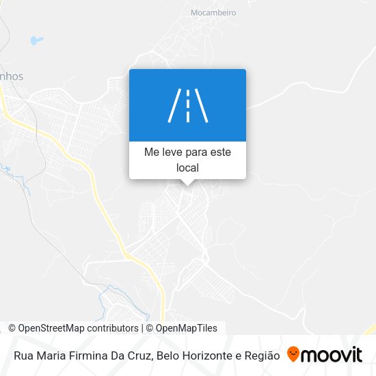 Rua Maria Firmina Da Cruz mapa