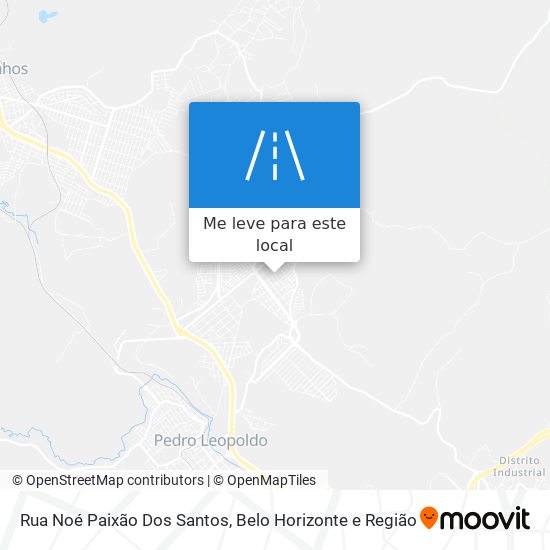 Rua Noé Paixão Dos Santos mapa
