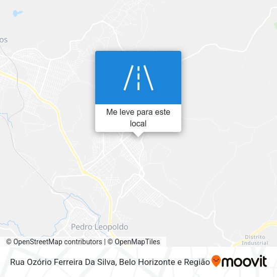 Rua Ozório Ferreira Da Silva mapa