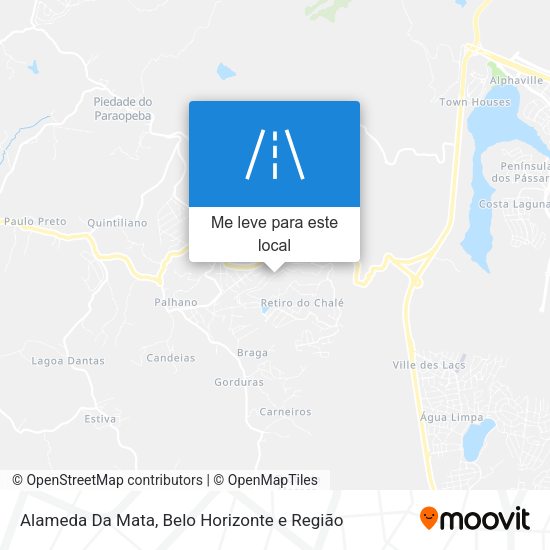 Alameda Da Mata mapa