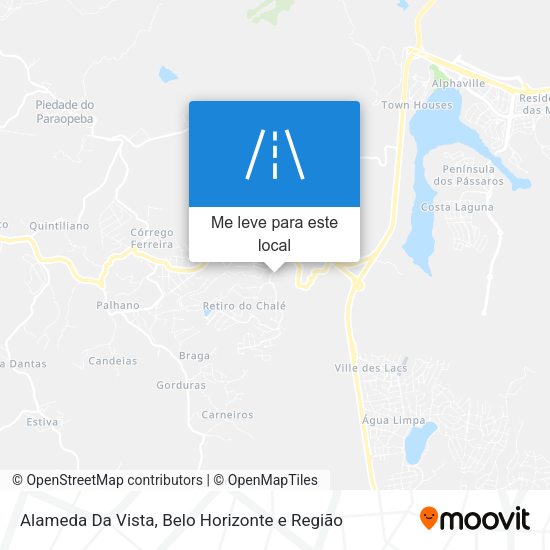 Alameda Da Vista mapa