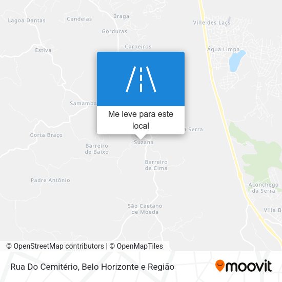 Rua Do Cemitério mapa