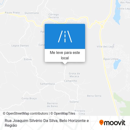 Rua Joaquim Silvério Da Silva mapa