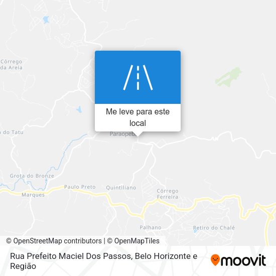 Rua Prefeito Maciel Dos Passos mapa
