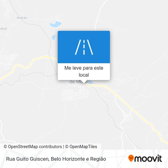 Rua Guito Guiscen mapa