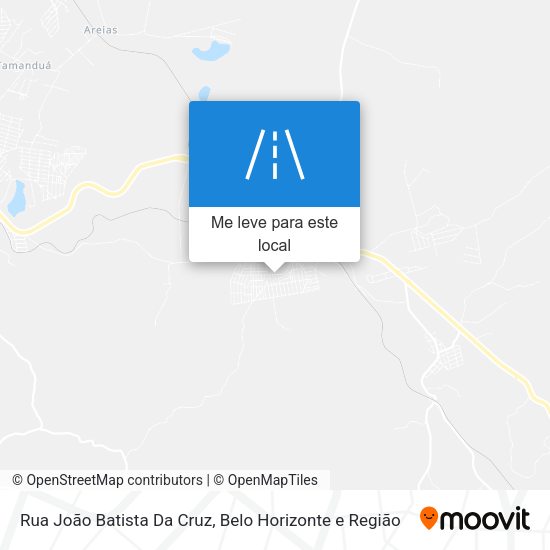 Rua João Batista Da Cruz mapa