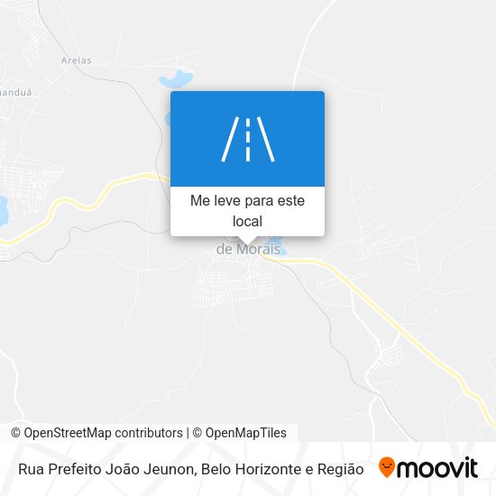 Rua Prefeito João Jeunon mapa