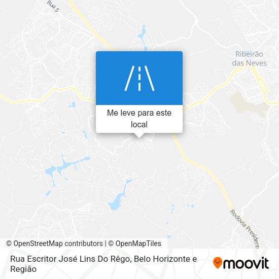 Rua Escritor José Lins Do Rêgo mapa
