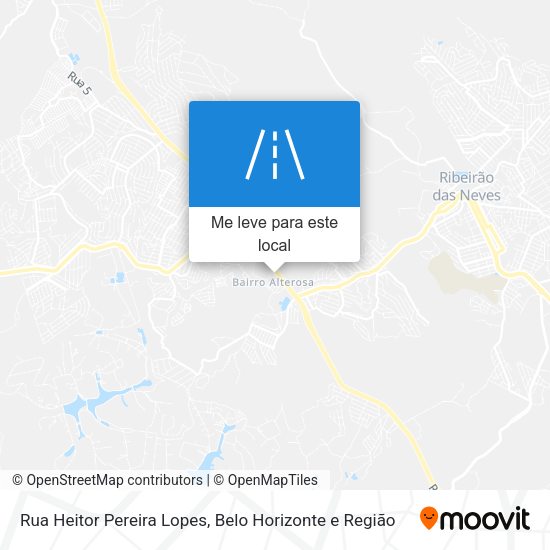 Rua Heitor Pereira Lopes mapa