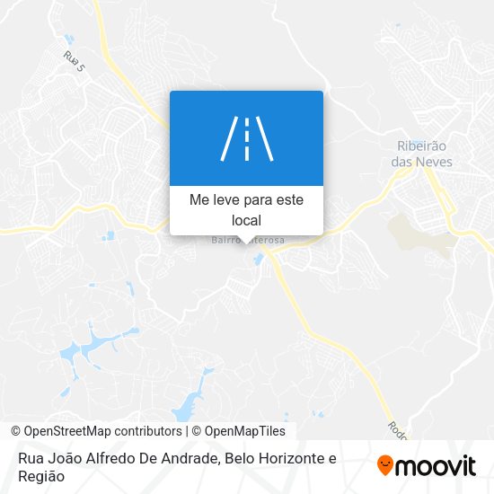 Rua João Alfredo De Andrade mapa