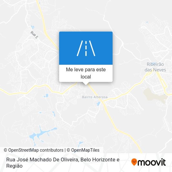 Rua José Machado De Oliveira mapa