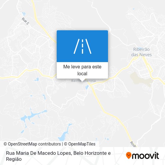 Rua Maria De Macedo Lopes mapa