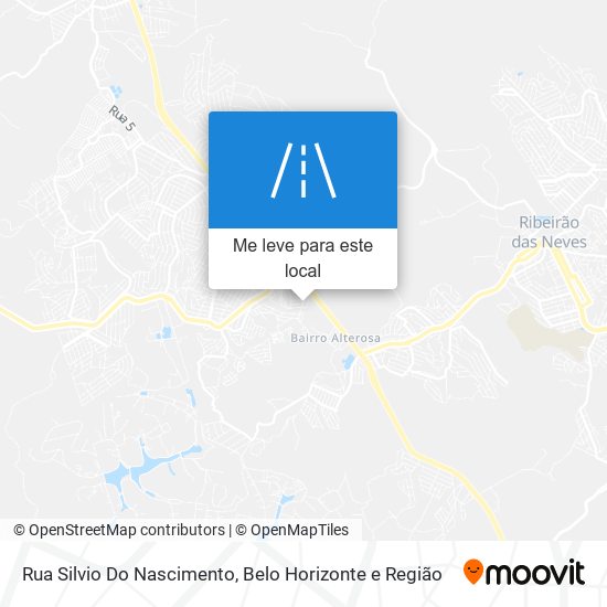 Rua Silvio Do Nascimento mapa