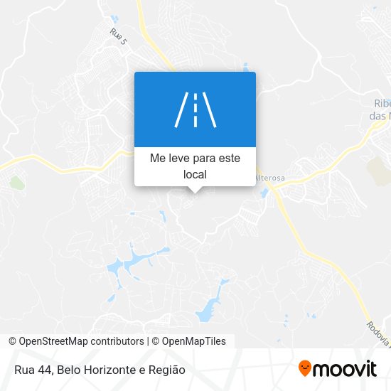 Rua 44 mapa