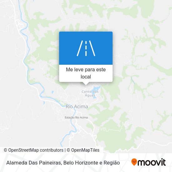 Alameda Das Paineiras mapa