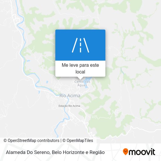 Alameda Do Sereno mapa
