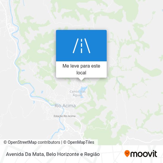 Avenida Da Mata mapa