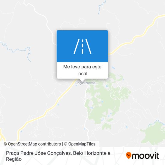 Praça Padre Jóse Gonçalves mapa