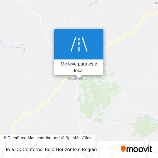 Rua Do Contorno mapa