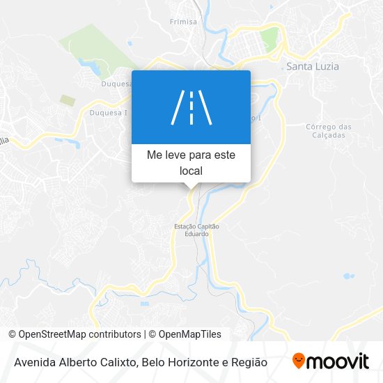 Avenida Alberto Calixto mapa