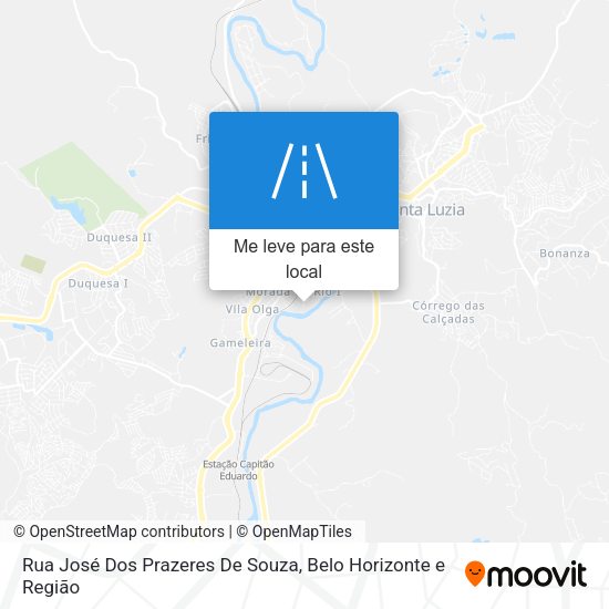 Rua José Dos Prazeres De Souza mapa