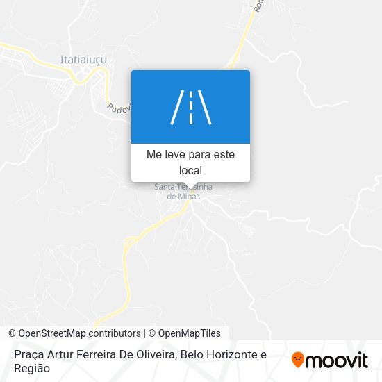 Praça Artur Ferreira De Oliveira mapa