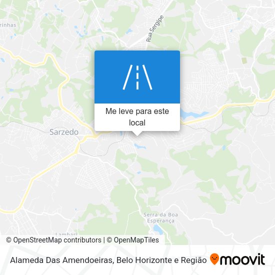 Alameda Das Amendoeiras mapa