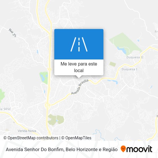 Avenida Senhor Do Bonfim mapa