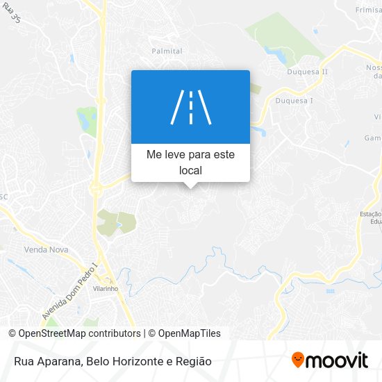 Rua Aparana mapa