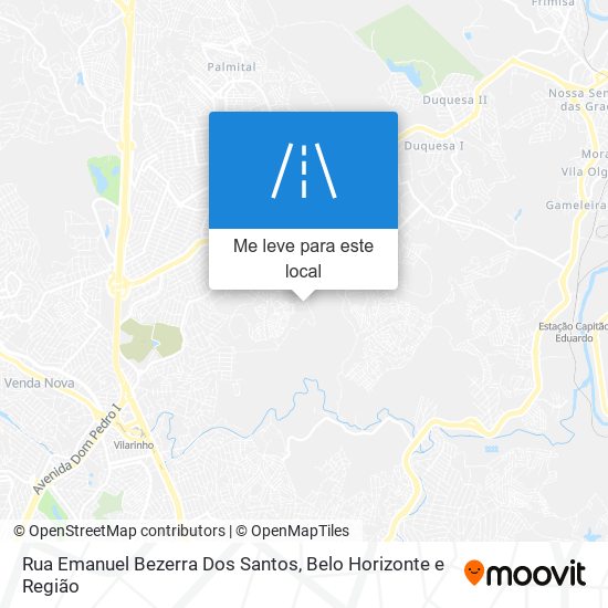 Rua Emanuel Bezerra Dos Santos mapa