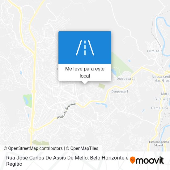 Rua José Carlos De Assis De Mello mapa