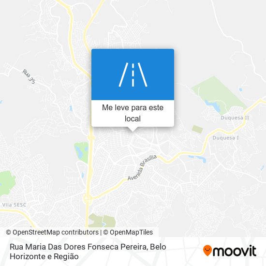 Rua Maria Das Dores Fonseca Pereira mapa