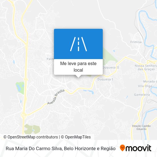 Rua Maria Do Carmo Silva mapa