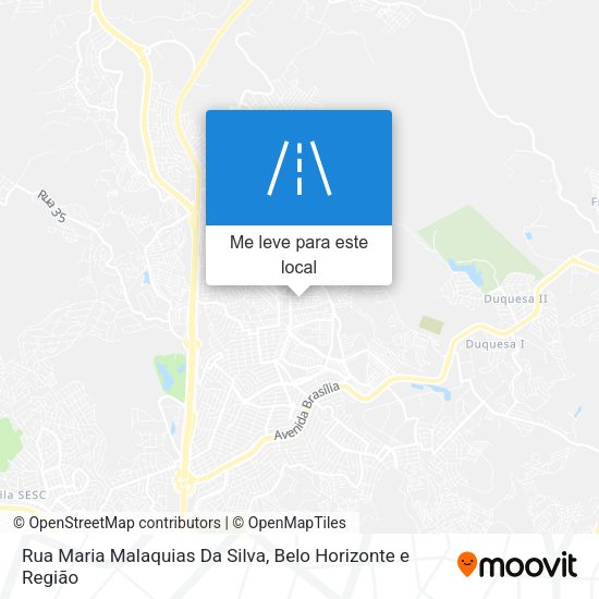Rua Maria Malaquias Da Silva mapa
