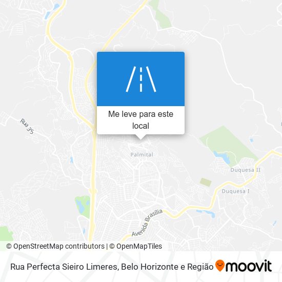 Rua Perfecta Sieiro Limeres mapa