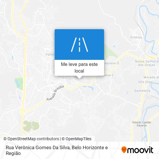 Rua Verônica Gomes Da Silva mapa