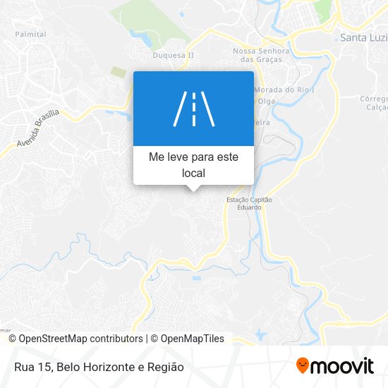 Rua 15 mapa